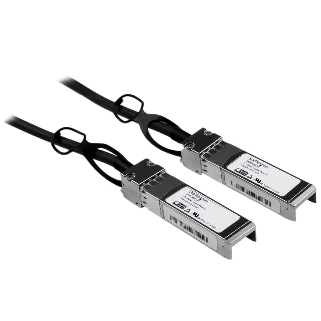 StarTech.com Ltd. DAC Twinax ケーブル/2m/Cisco製品SFP-H10GB-CU2M互換/銅線ダイレクトアタッチケーブル/Firepower ASR920 ASR9000対応 SFPCMM2M