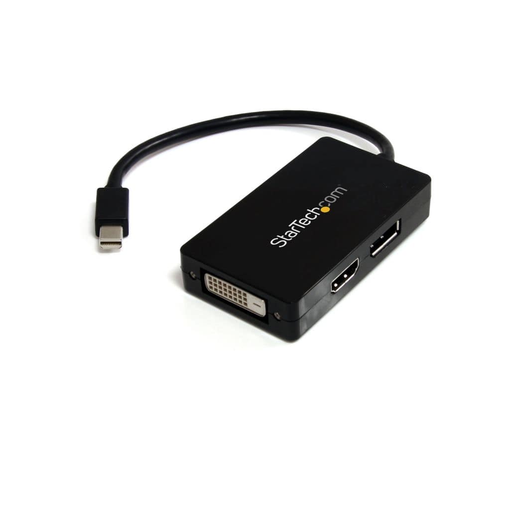 StarTech.com Ltd. スリーインワンMini DisplayPortーDisplayPort/DVI/HDMI変換アダプタ MDP2DPDVHD