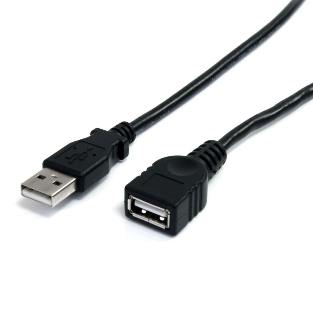StarTech.com Ltd. 3m ブラックUSB2.0延長ケーブル USB A オス-USB A メス USBEXTAA10BK