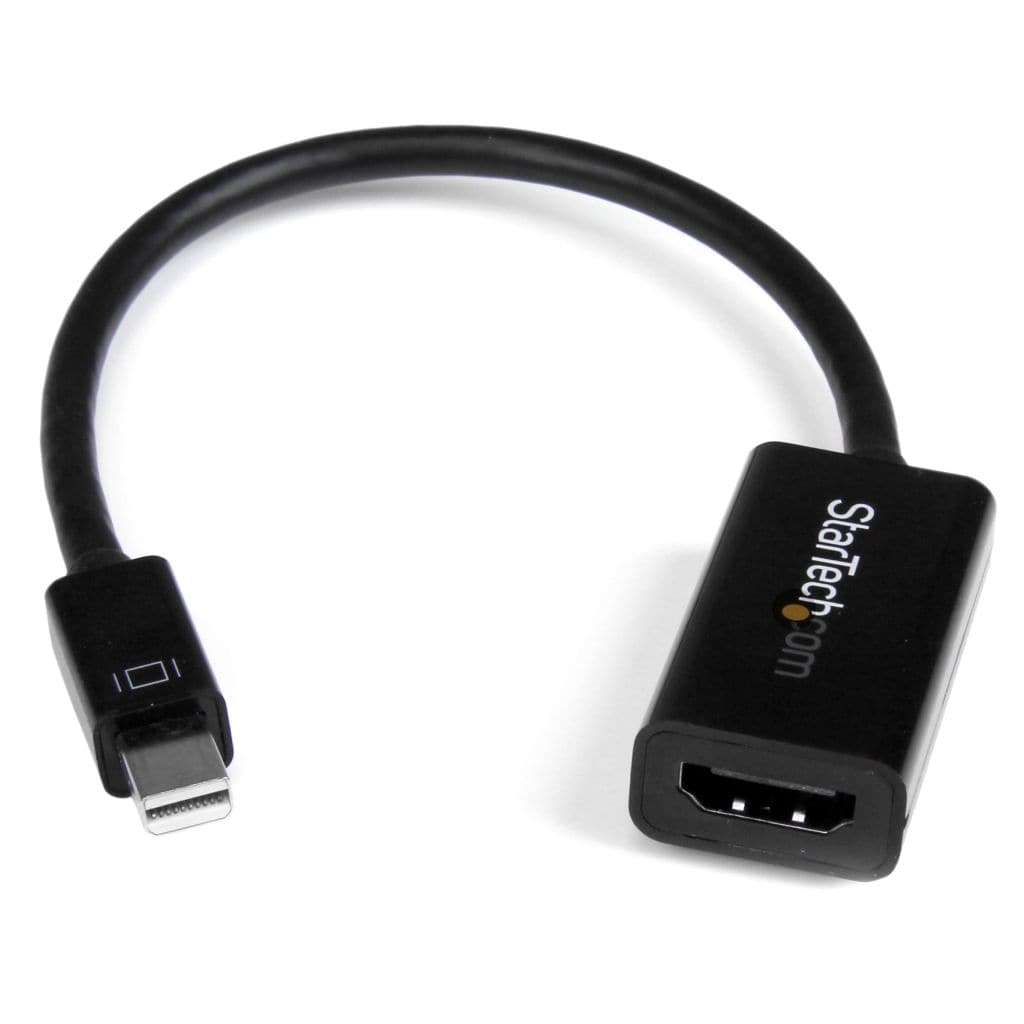 StarTech.com Ltd. Mini DisplayPort 1.2 ーHDMI アクティブ変換アダプタ Ultrabook(ウルトラブック)/ノートパソコン対応 ミニディスプレイポート/mini DP(オス)-HDMI(メス)4Kディスプレイ対応 MDP2HD4KS
