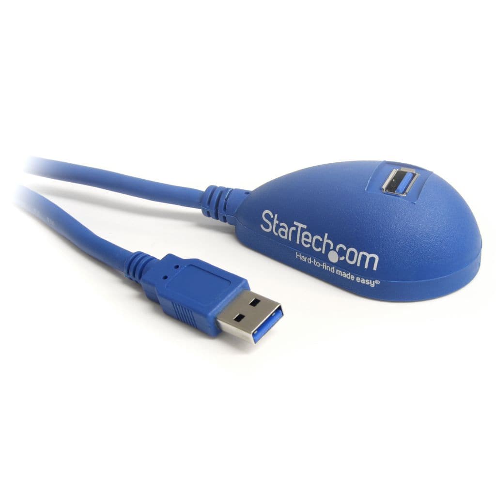StarTech.com Ltd. USBケーブル/USB 3.0(5Gbps)/1.5m/Type-A-Type-A/オス-メス/SuperSpeed USB 3.2 Gen1 規格準拠/ブルー/USB 延長コード/リピーター エクステンダー ケーブル USB3SEXT5DSK