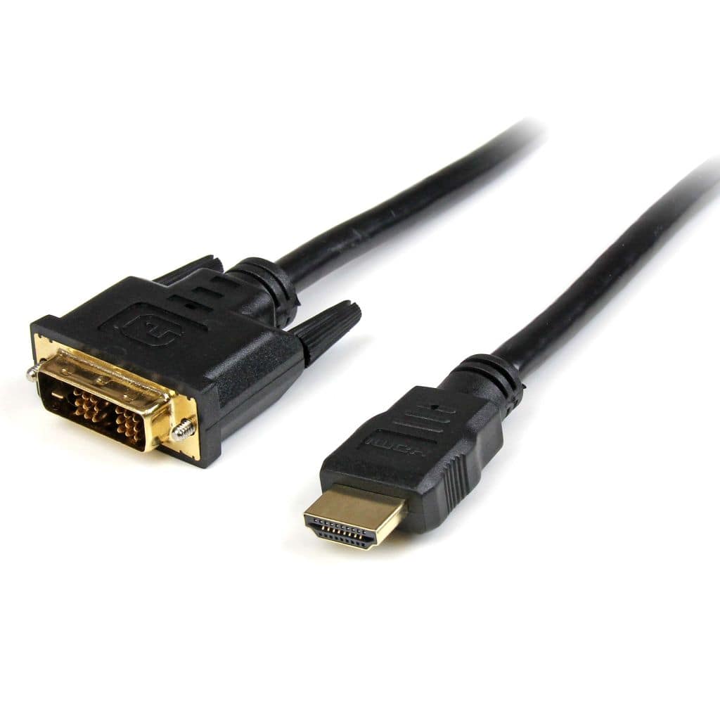 StarTech.com Ltd. 3m HDMI-DVI-D変換ケーブル HDMI(19ピン) オス-DVI-D(19ピン) オス HDDVIMM3M