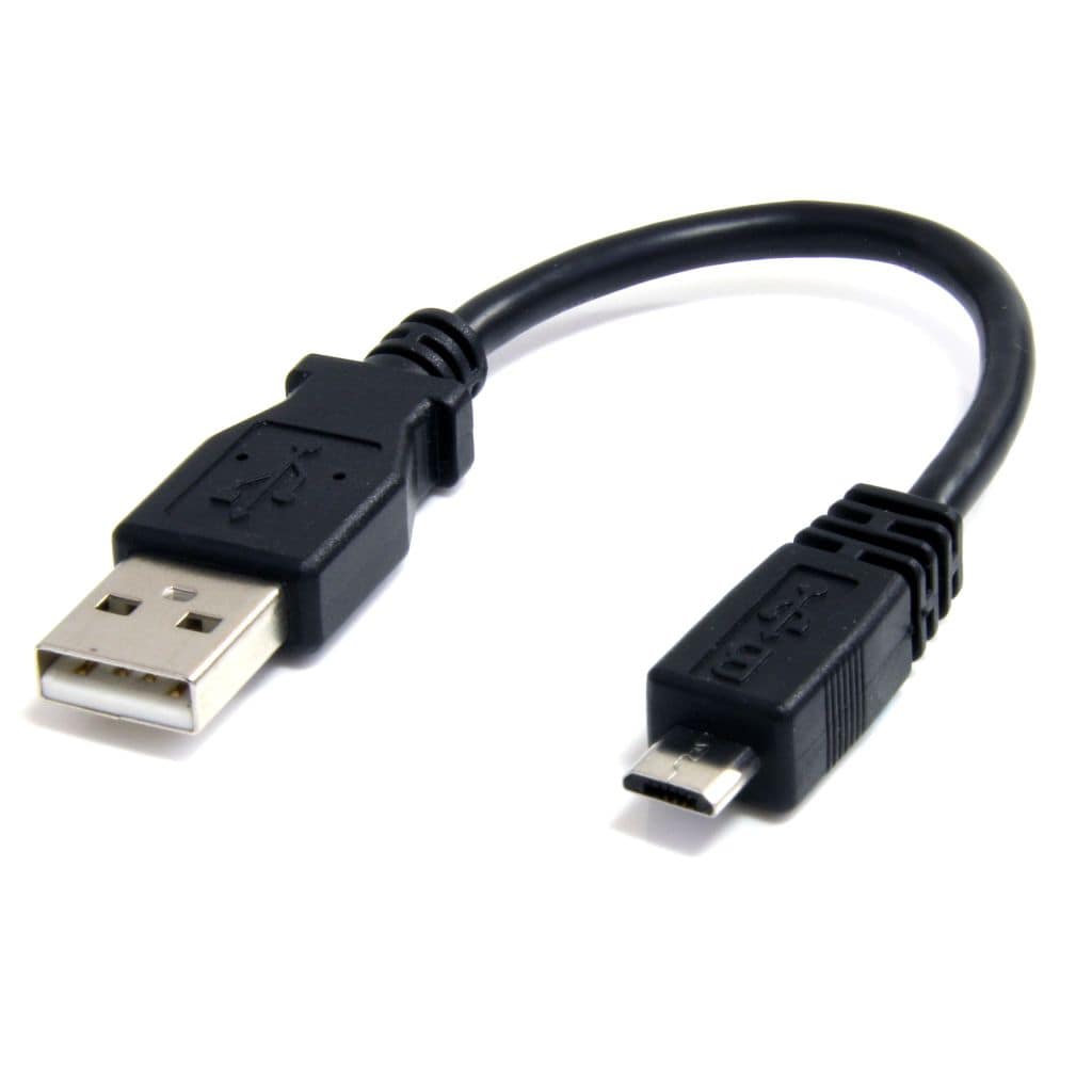StarTech.com Ltd. 15cm micro USB2.0変換ケーブルアダプタ USB A オスーUSB micro-B オス High Speed USB2.0対応 UUSBHAUB6IN