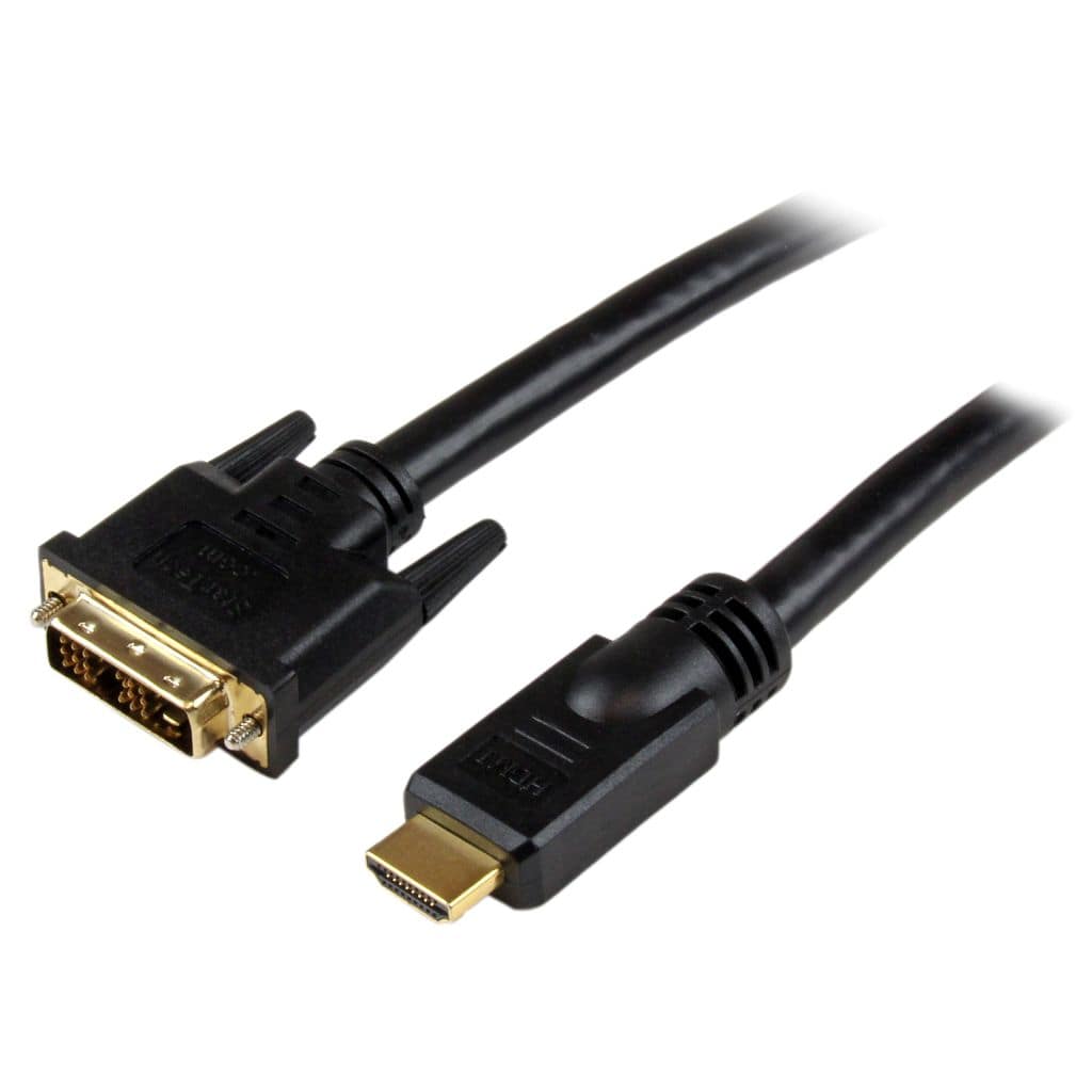 StarTech.com Ltd. 7m HDMI-DVI-D変換ケーブル HDMI(19ピン) オス-DVI-D(19ピン) オス HDDVIMM7M