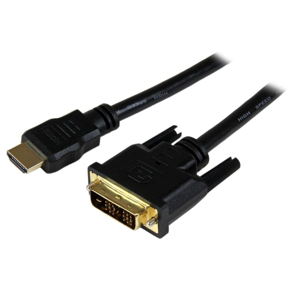 StarTech.com Ltd. 1.5m HDMI-DVI-D変換ケーブル HDMI(19ピン)-DVI-D(19ピン) オス/オス HDDVIMM150CM