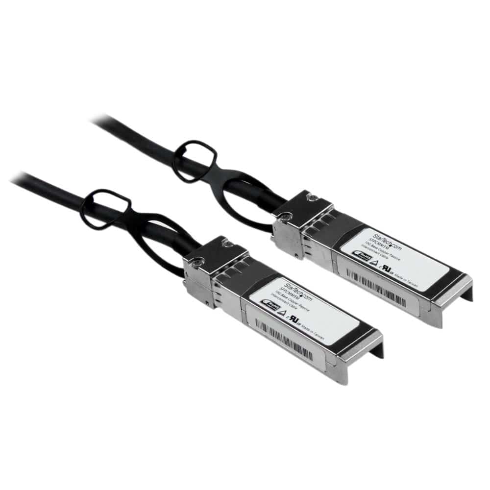 StarTech.com Ltd. DAC Twinax ケーブル/1m/Cisco製品SFP-H10GB-CU1M互換/銅線ダイレクトアタッチケーブル/Firepower ASR920 ASR9000対応 SFPCMM1M