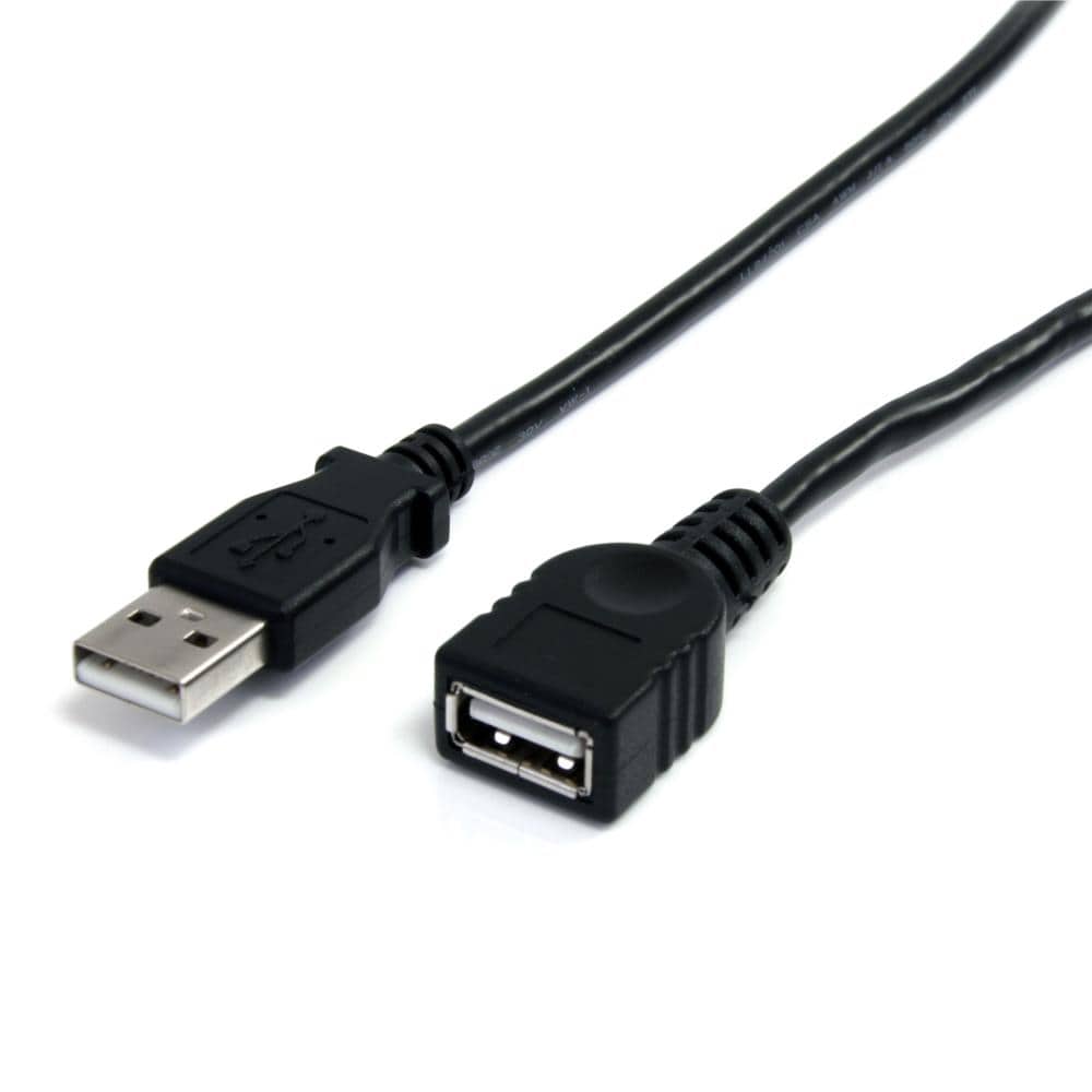 StarTech.com Ltd. 91cm ブラック USB 2.0延長ケーブル USB A オス - USB A メス High Speed USB 2.0 480Mbps対応 USB 1.1との下位互換性 USBEXTAA3BK