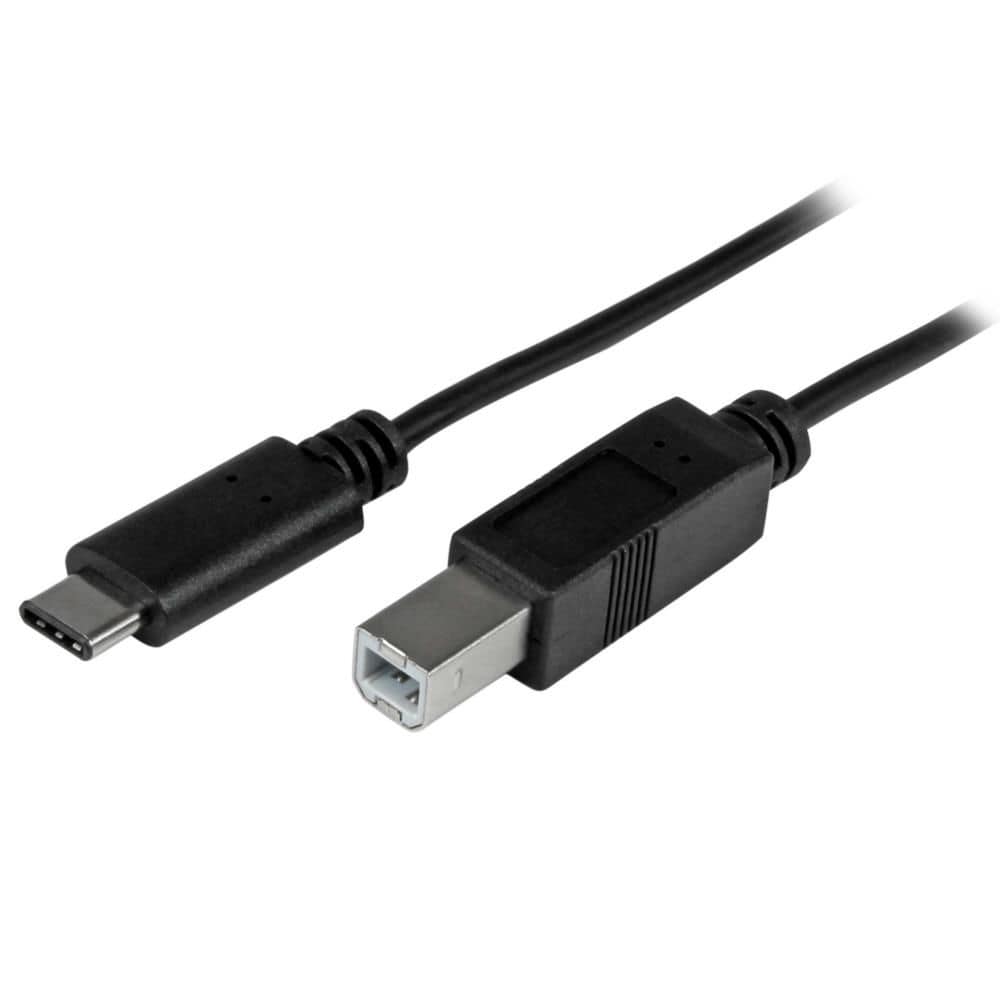 StarTech.com Ltd. USB 2.0ケーブル 1m USB B オス-USB Type-C オス USB2CB1M