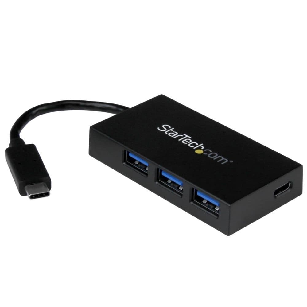 StarTech.com Ltd. USB-C接続4ポートUSB 3.0ハブ USB A 3ポート/ USB-C 1ポート搭載HUB USB 3.1 Gen 1対応 Type-Cコネクタ使用 5Gbps HB30C3A1CFB
