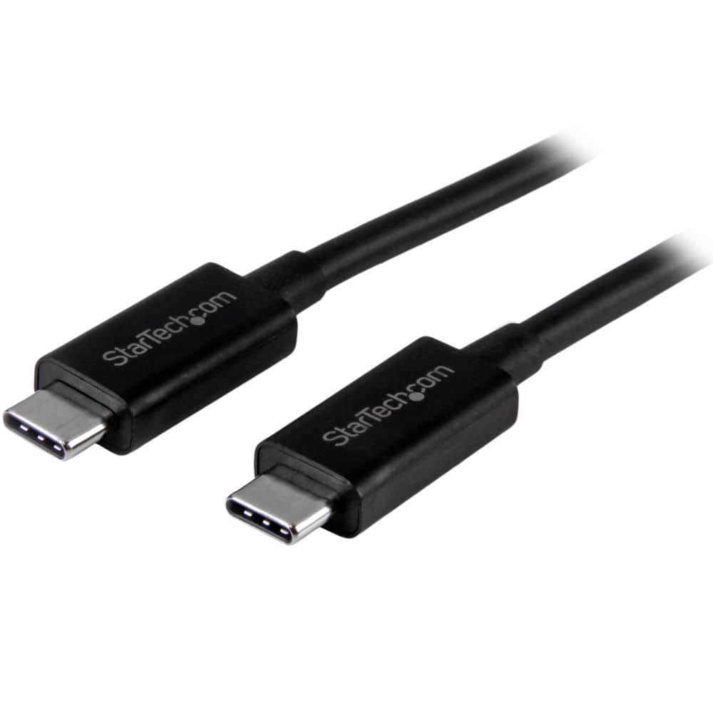 StarTech.com Ltd. USB-C ケーブル 1m USB 3.2 Gen 2(10Gbps)対応 USB-IF認証取得 USB31CC1M