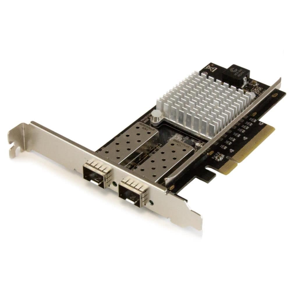 StarTech.com Ltd. 10GbE/ギガビットイーサネット対応2ポート オープンSFP+搭載 光ファイバーネットワークカード PCI Express Intel 82599チップセット搭載 PEX20000SFPI