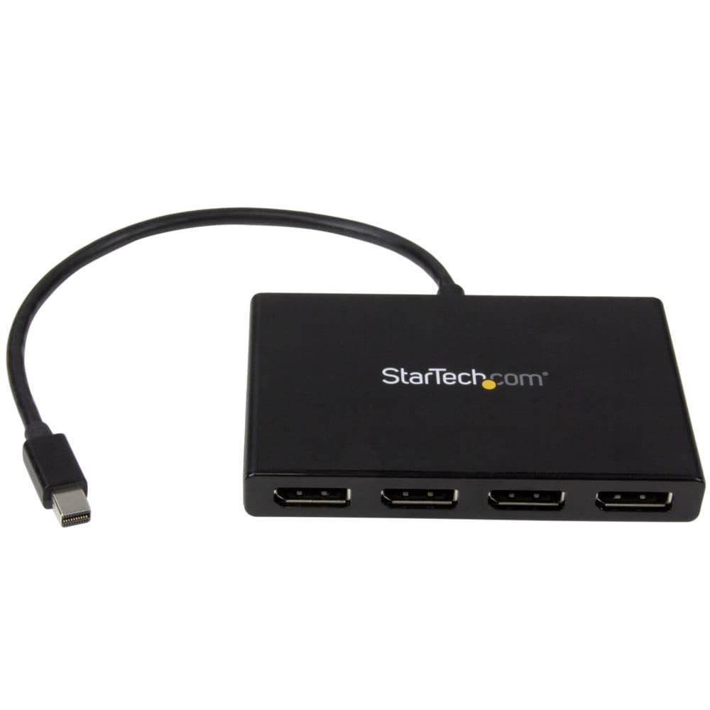 StarTech.com Ltd. 4ポートMSTハブ Mini DisplayPort - 4x DsiplayPort マルチモニタースプリッタ 4K対応 ミニディスプレイポート(オス) - 4ポート ディスプレイポート(メス) Windowsのみ対応 MSTMDP124DP