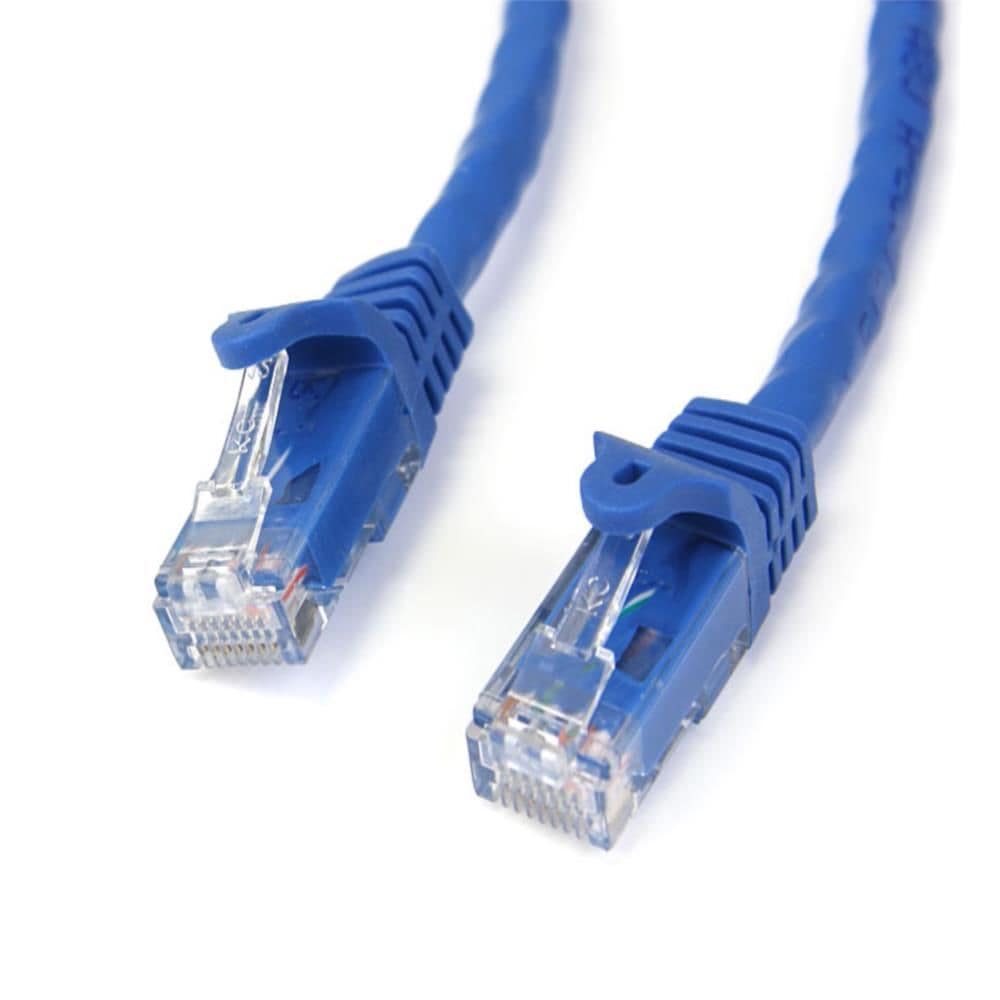 StarTech.com Ltd. 3m カテゴリー6 LANケーブル ブルー RJ45モールディングコネクタ(ツメ折れ防止カバー付き) ギガビットイーサネット対応Cat6 UTPケーブル N6PATC3MBL