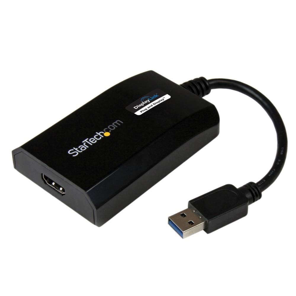 StarTech.com Ltd. USB 3.0 - HDMI変換アダプタ USB 3.0接続外付けHDMIアダプタ マルチモニター・ビデオカード Mac対応 DisplayLink認定 HD 1080p USB32HDPRO