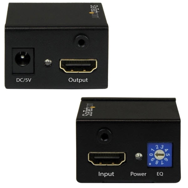StarTech.com Ltd. HDMI リピーター(信号増幅器・イコライザー内蔵) 1080pで最大35m延長できるHDMIブースター HDBOOST