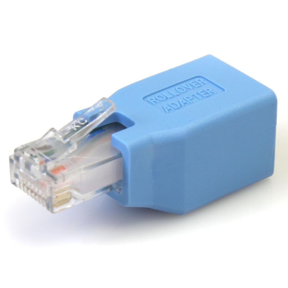 StarTech.com Ltd. Ciscoコンソール ロールオーバーアダプタ RJ45/メス - RJ45/オス ROLLOVER