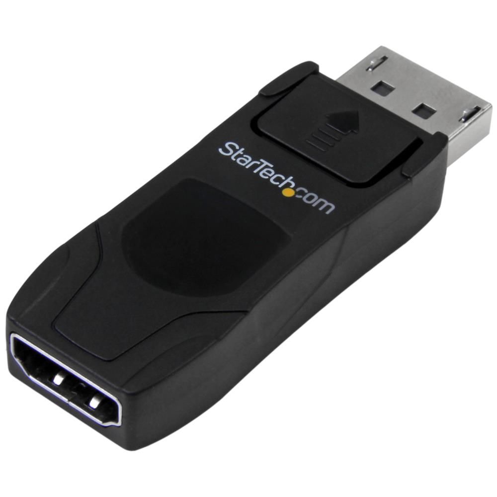 StarTech.com Ltd. DisplayPort - HDMI 変換アダプタ 4K対応 ディスプレイポート(オス) - HDMI(メス) DP2HD4KADAP