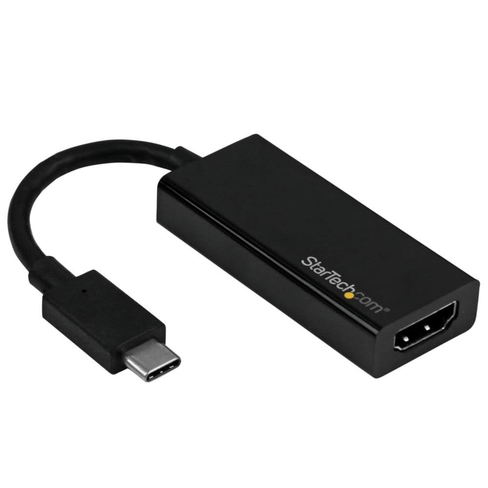 StarTech.com Ltd. USB-C - HDMI変換アダプタ 4K/60Hz対応 USB Type-C(オス)-HDMI(メス) MacBook/ ChromeBook Pixel対応 CDP2HD4K60