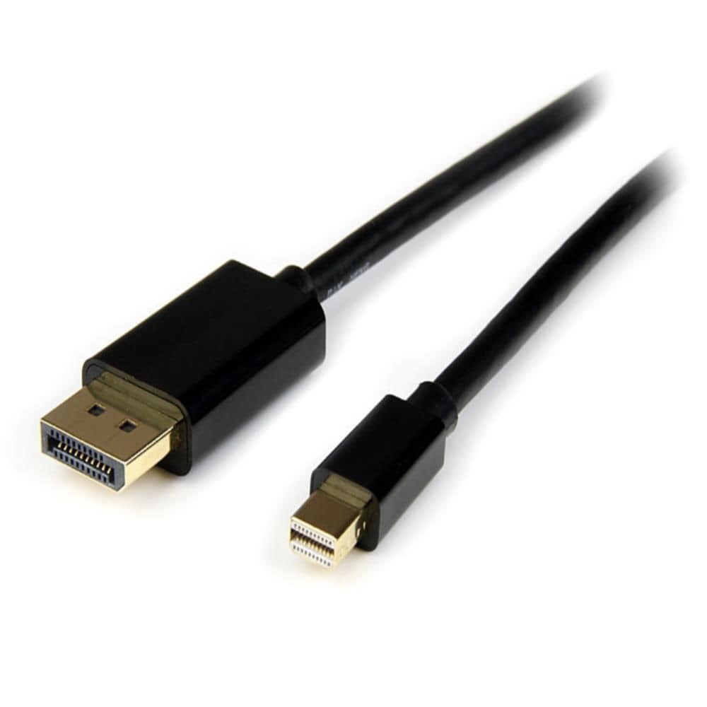 StarTech.com Ltd. Mini DisplayPort-DisplayPort 変換ケーブル/4m/ディスプレイポート 1.2/mDP-DPモニターケーブル/4K60Hz/mDPオス-DPオス MDP2DPMM4M