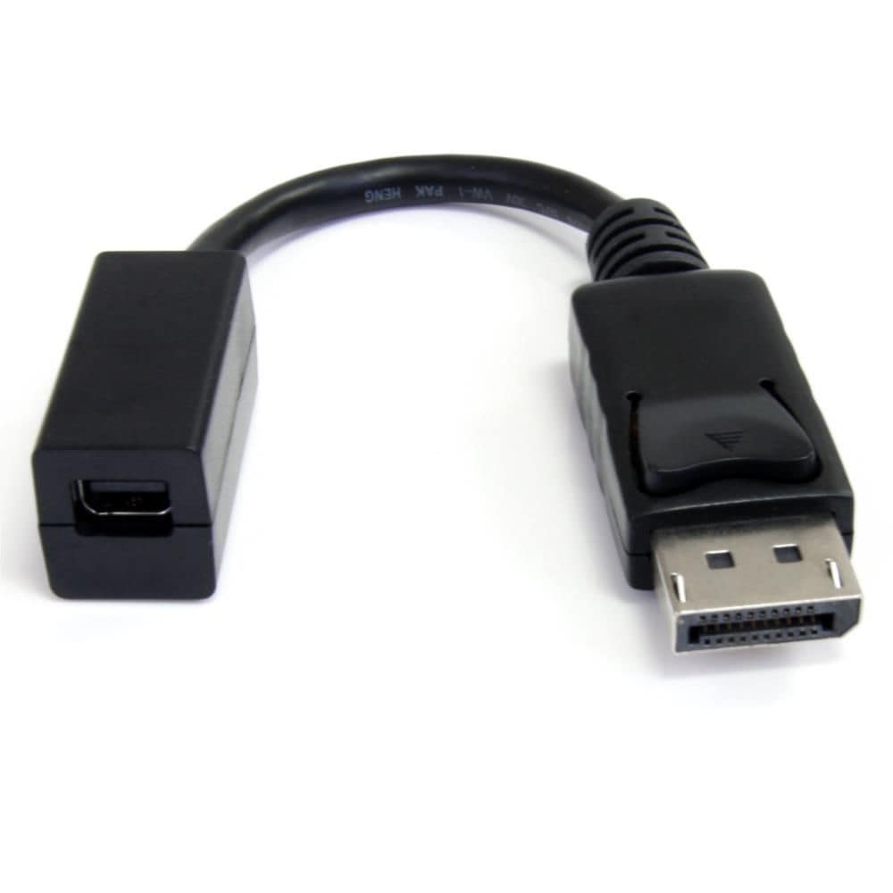 StarTech.com Ltd. DisplayPort-Mini DisplayPort 変換アダプタ/15cm/ディスプレイポート1.2/4K60Hz/DP オス-mDP メス DP2MDPMF6IN