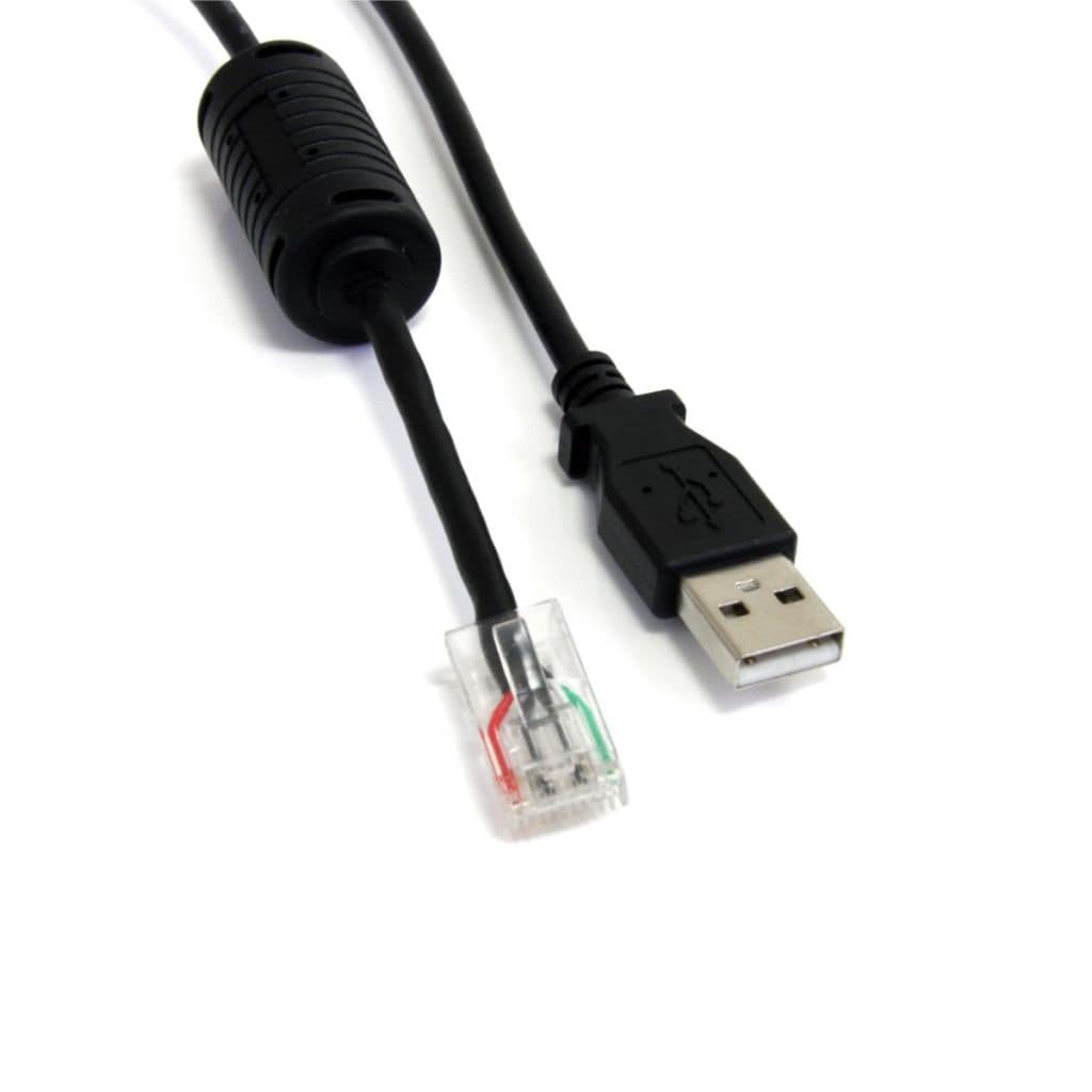 StarTech.com Ltd. APC UPS専用USBケーブル 1.8m USB A (オス) - RJ-45 (オス) AP9827代替ケーブル USBUPS06