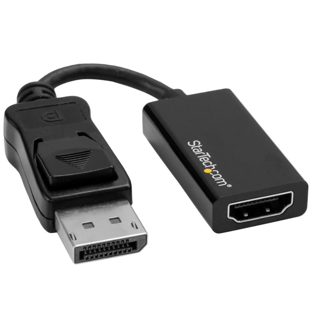 StarTech.com Ltd. DisplayPort - HDMI 変換アダプタ 4K/60Hz対応 ディスプレイポート(オス) - HDMI(メス) DP2HD4K60S