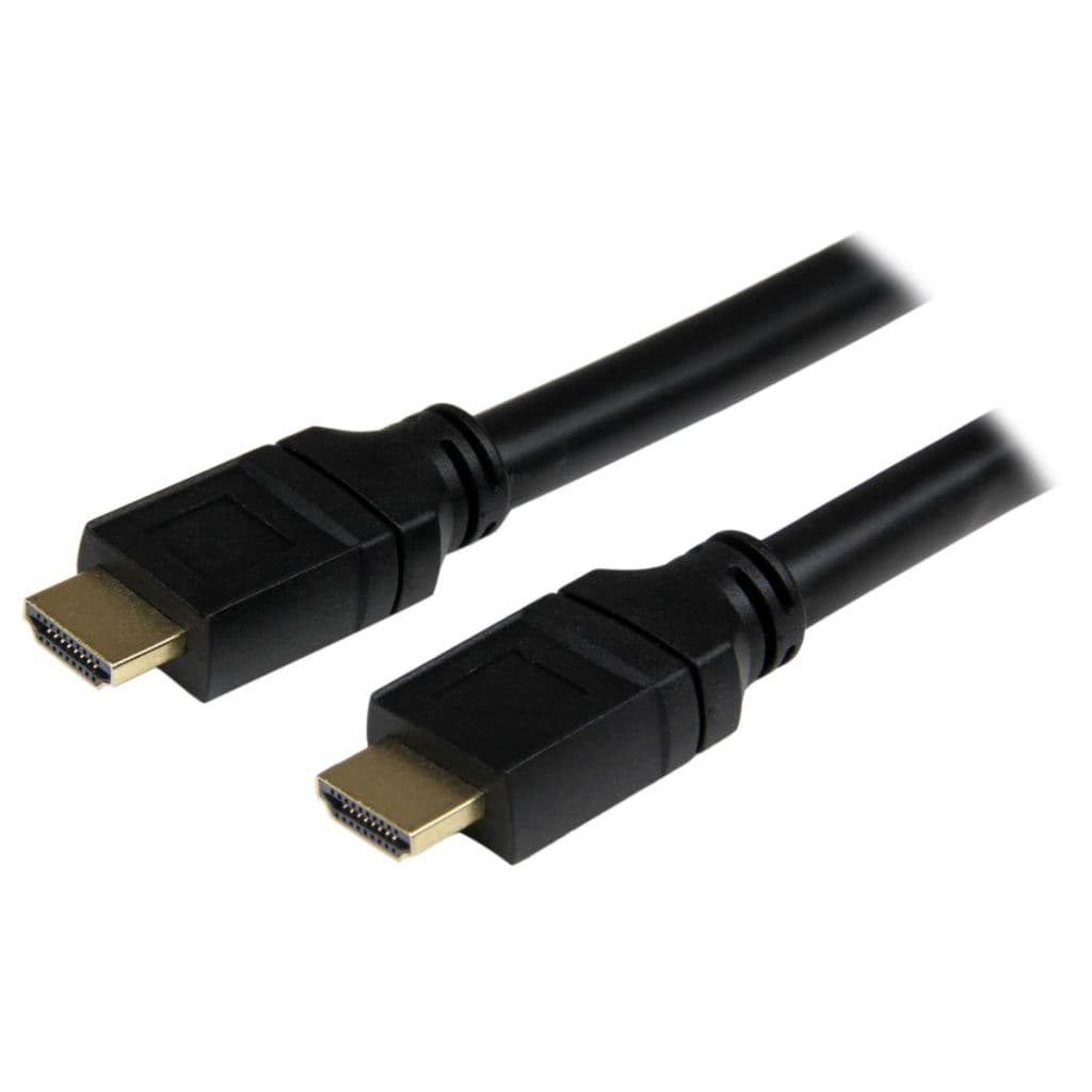 StarTech.com Ltd. HDMI 1.4 ケーブル/15.2m/4K30Hz/イーサネット対応/ハイスピードHDMI/プレナム定格/オス・オス/ブラック HDPMM50