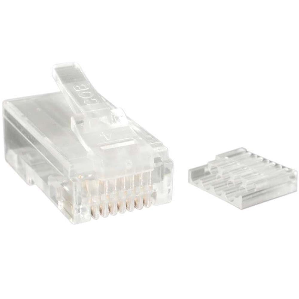 StarTech.com Ltd. 自作用Cat6対応LANケーブルコネクタ 50個入りパック 自作用RJ45モジュラープラグ CRJ45C6STR50