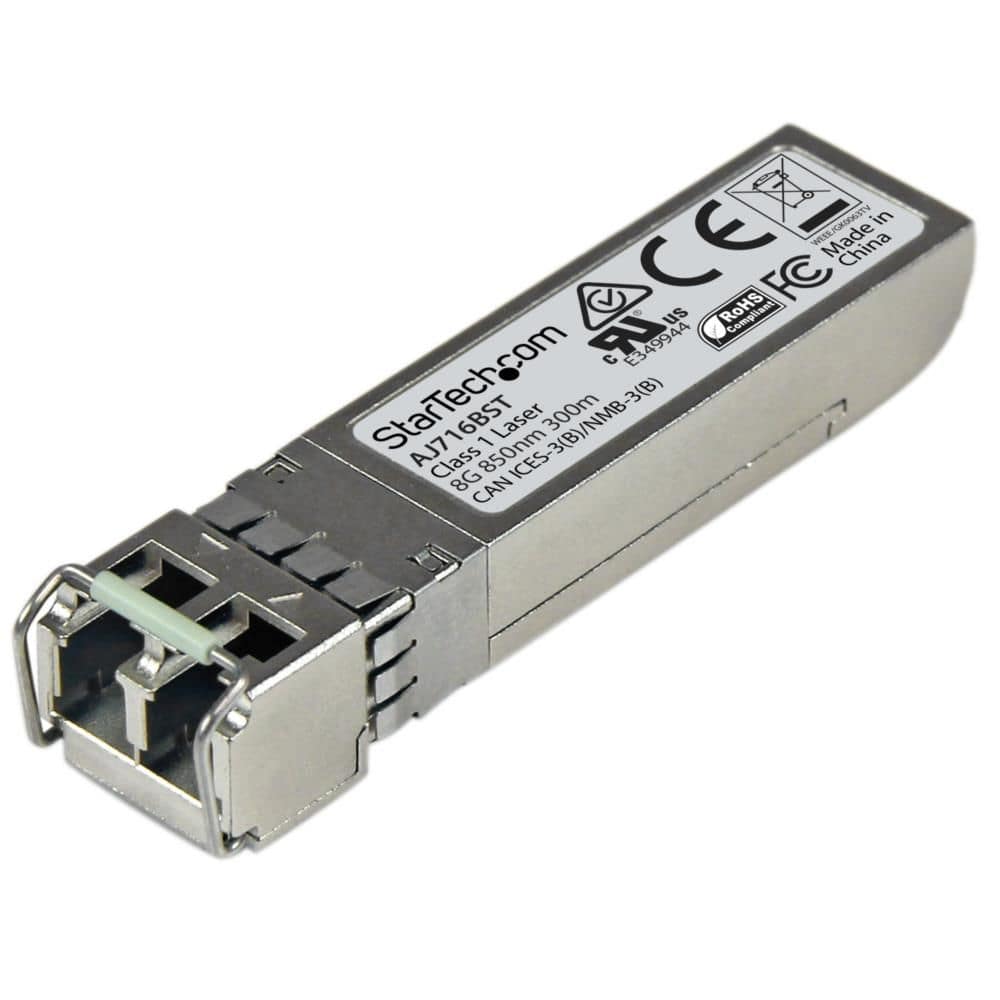 StarTech.com Ltd. SFP+モジュール/HPE製品AJ716B互換/8GFC準拠光トランシーバ/850nm/DDM AJ716BST