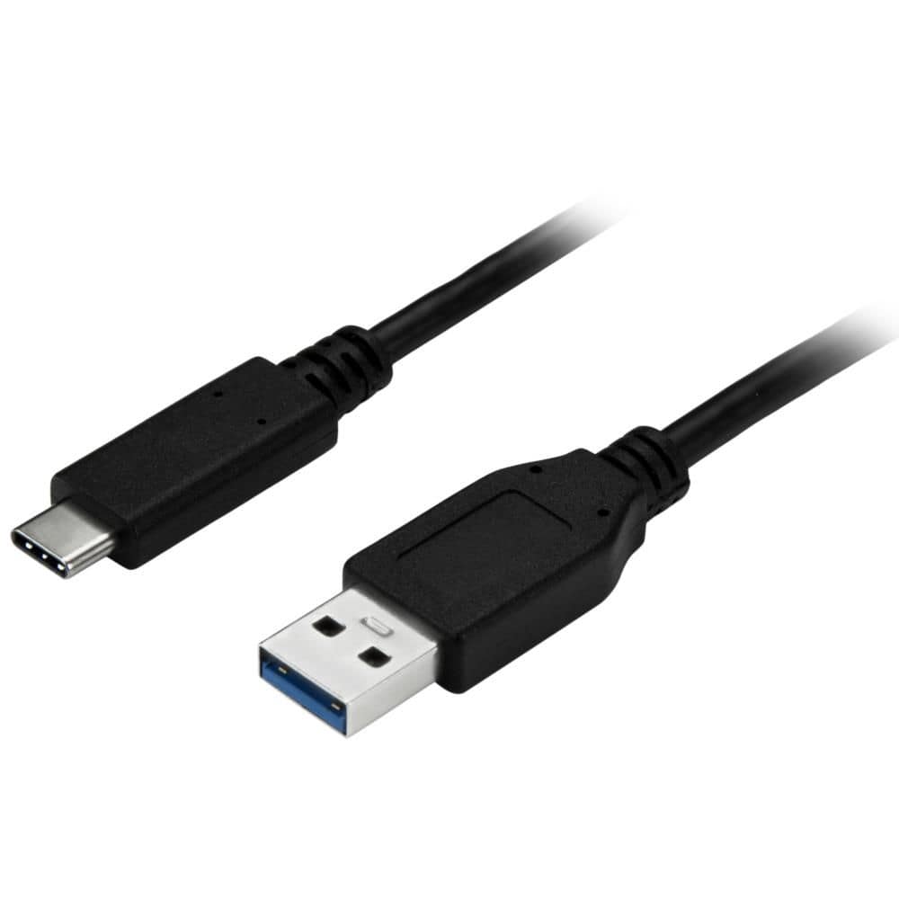StarTech.com Ltd. USBケーブル/USB 3.2 Gen 1 Type-A-Type-C/1m/5Gbps/オス オス/ブラック/充電 & データ転送 同期/タイプC コネクター USB315AC1M