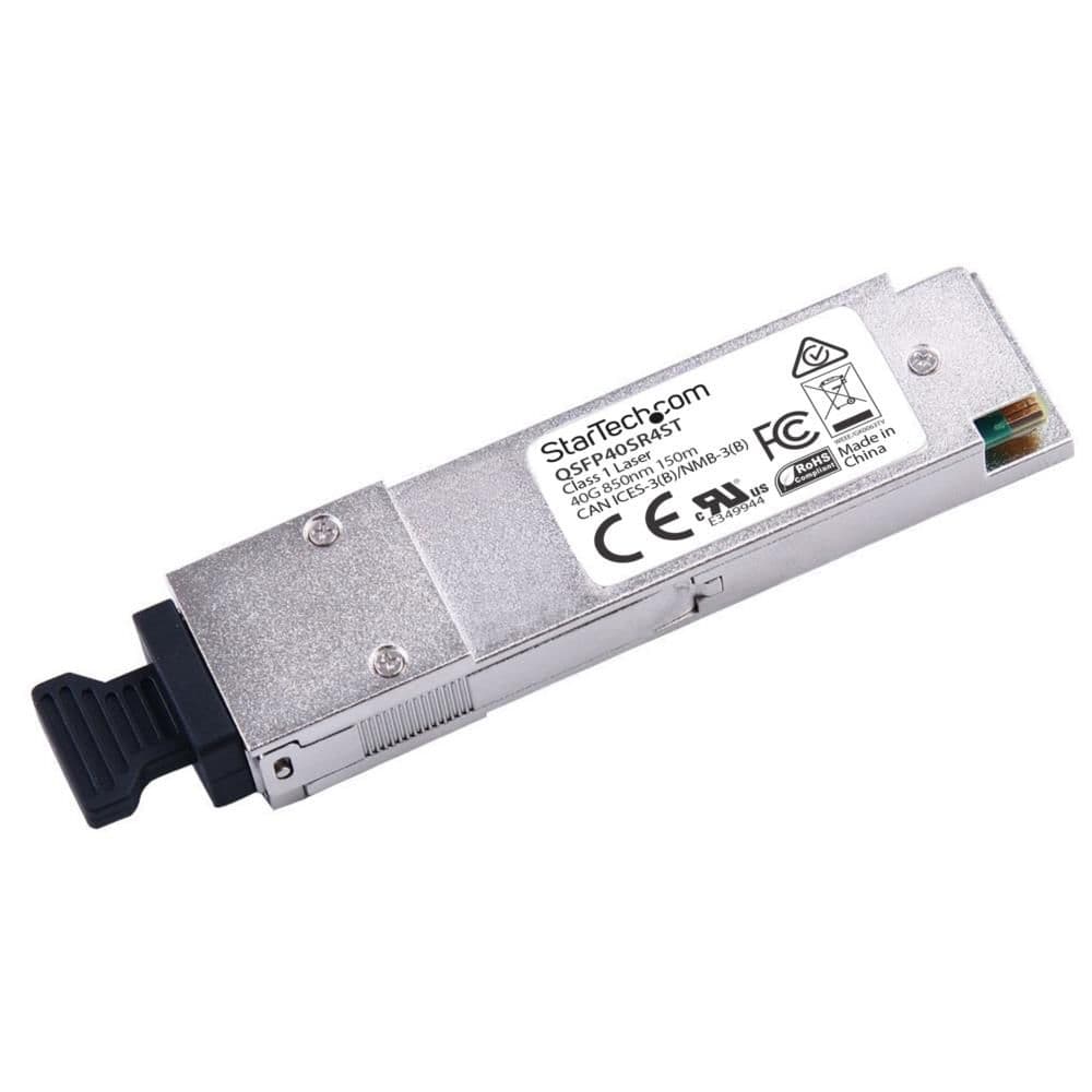 StarTech.com Ltd. QSFP+モジュール/MSA対応アンコード/40GBASE-SR4準拠光トランシーバ/850nm/DDM QSFP40SR4ST
