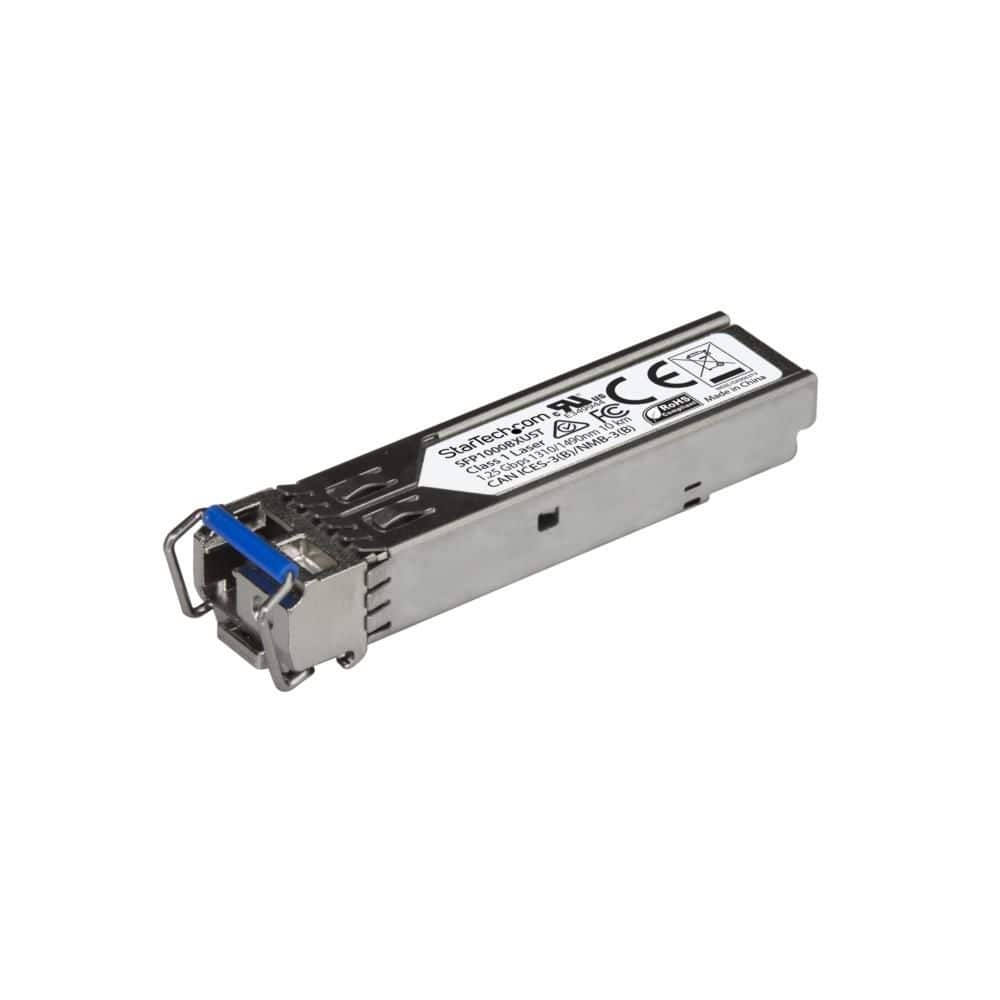 StarTech.com Ltd. SFP モジュール/MSA対応アンコード/1000BASE-BX準拠光 BiDiトランシーバ/1310nmTx 1490nmRx/DDM SFP1000BXUST