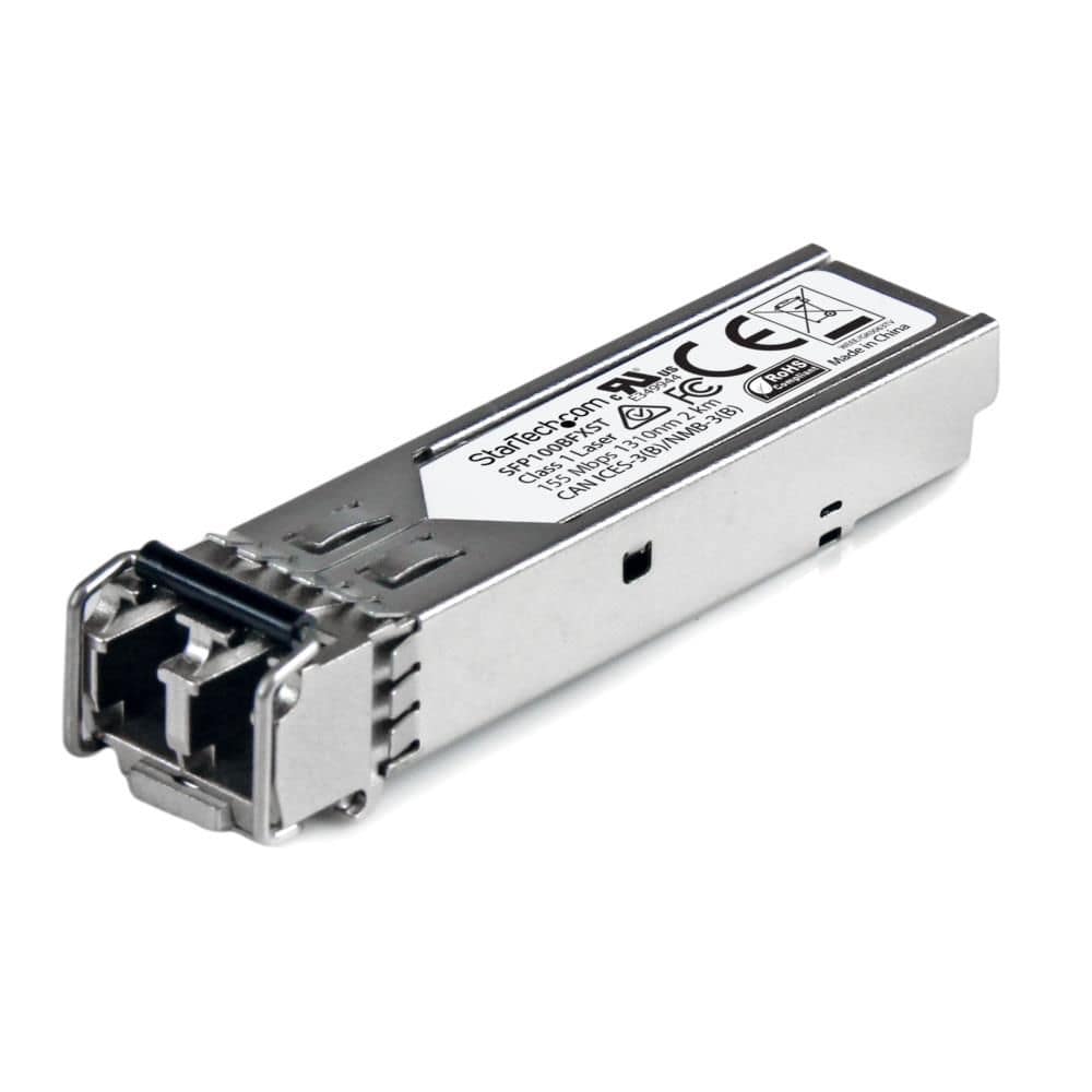 StarTech.com Ltd. SFPモジュール/MSA対応アンコード/100BASE-FX準拠光トランシーバ/1310nm/DDM SFP100BFXST