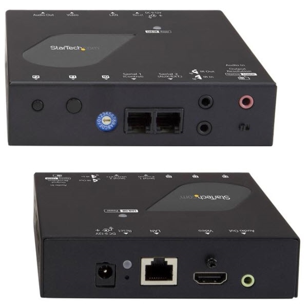 StarTech.com Ltd. IP対応HDMIエクステンダー用受信機 延長器キット(ST12MHDLAN4K)と使用 4K/30Hz対応 LAN回線経由型HDMI信号受信機 ST12MHDLAN4R