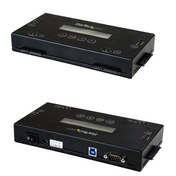 StarTech.com Ltd. ディスクイレーサー/データ消去専用機/2.5 & 3.5インチ SATA/4スロット/USB 3.0 SATERASER4