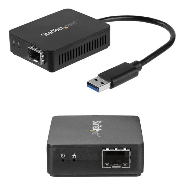 StarTech.com Ltd. USB 3.0 - 光ファイバー変換アダプタ オープンSFP 1000Base-SX/LX Windows/ Mac/ Linux対応 USBネットワークアダプタ US1GA30SFP