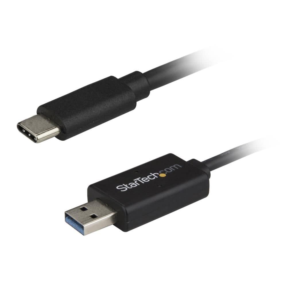 StarTech.com Ltd. USB-C - USB-A データリンクケーブル Mac/ Windows対応USBデータ転送ケーブル USB 3.0準拠 USBC3LINK