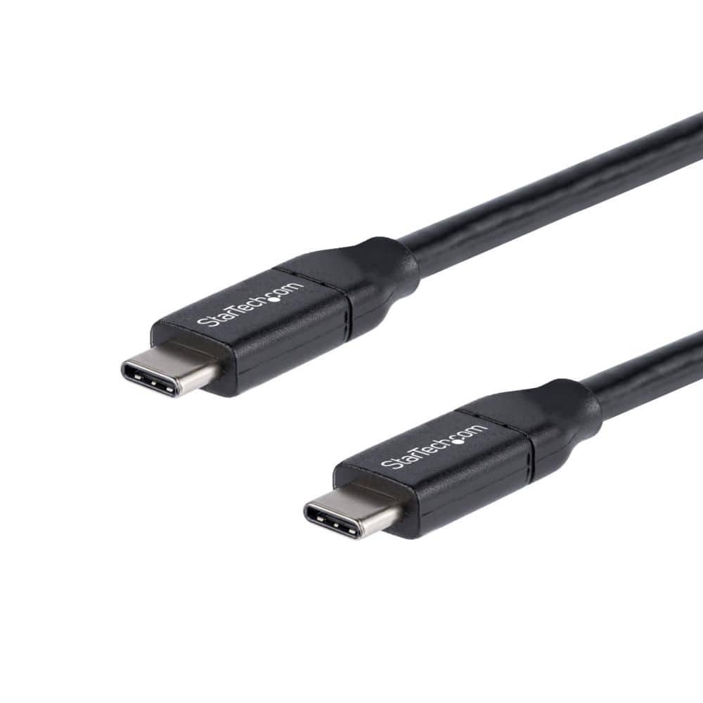 StarTech.com Ltd. USB 2.0 Type-C ケーブル 3m 給電充電対応(最大5A 100W)USB-IF認証済み USB2C5C3M