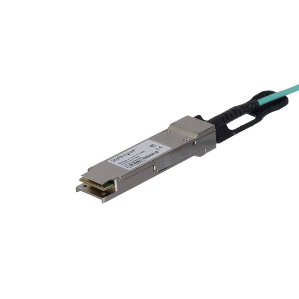 StarTech.com Ltd. AOCケーブル/30m/MSA対応アンコード/アクティブ光ケーブル/MSA準拠スイッチ対応 QSFP40GAO30M