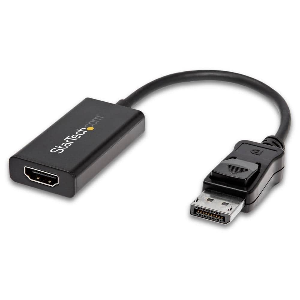 StarTech.com Ltd. DisplayPort - HDMI 変換アダプタ HDR対応 4K/60Hz ディスプレイポート(オス) - HDMI(メス) DP2HD4K60H
