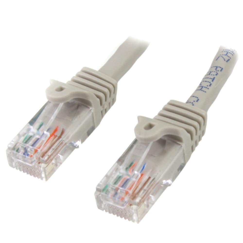 StarTech.com Ltd. カテゴリ5e LANケーブル 7m グレー ツメ折れ防止RJ45コネクタ Cat5e UTPイーサネットケーブル 45PAT7MGR