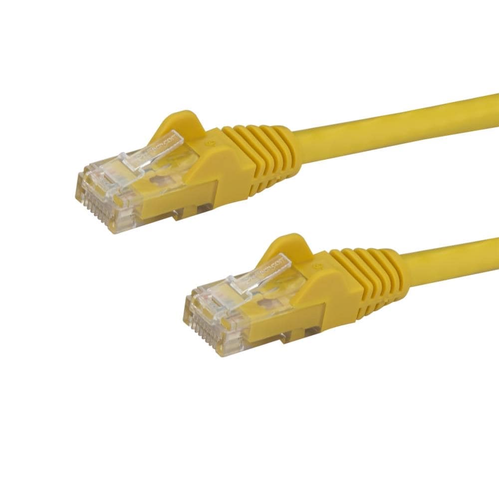 StarTech.com Ltd. カテゴリ6 LANケーブル 3m イエロー ツメ折れ防止RJ45コネクタ Cat6 UTPギガビットイーサネットケーブル N6PATC3MYL