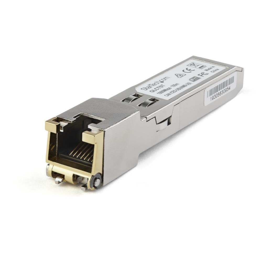 StarTech.com Ltd. SFPモジュール/Juniper製品SFP-1GE-T互換/1000BASE-T準拠 銅線トランシーバ SFP1GETST