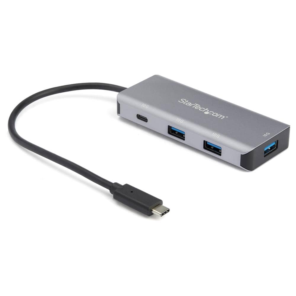 StarTech.com Ltd. 4ポートUSB Type-Cハブ 10Gbps 3x USB-A/1x USB-C 25cmホストケーブル HB31C3A1CB