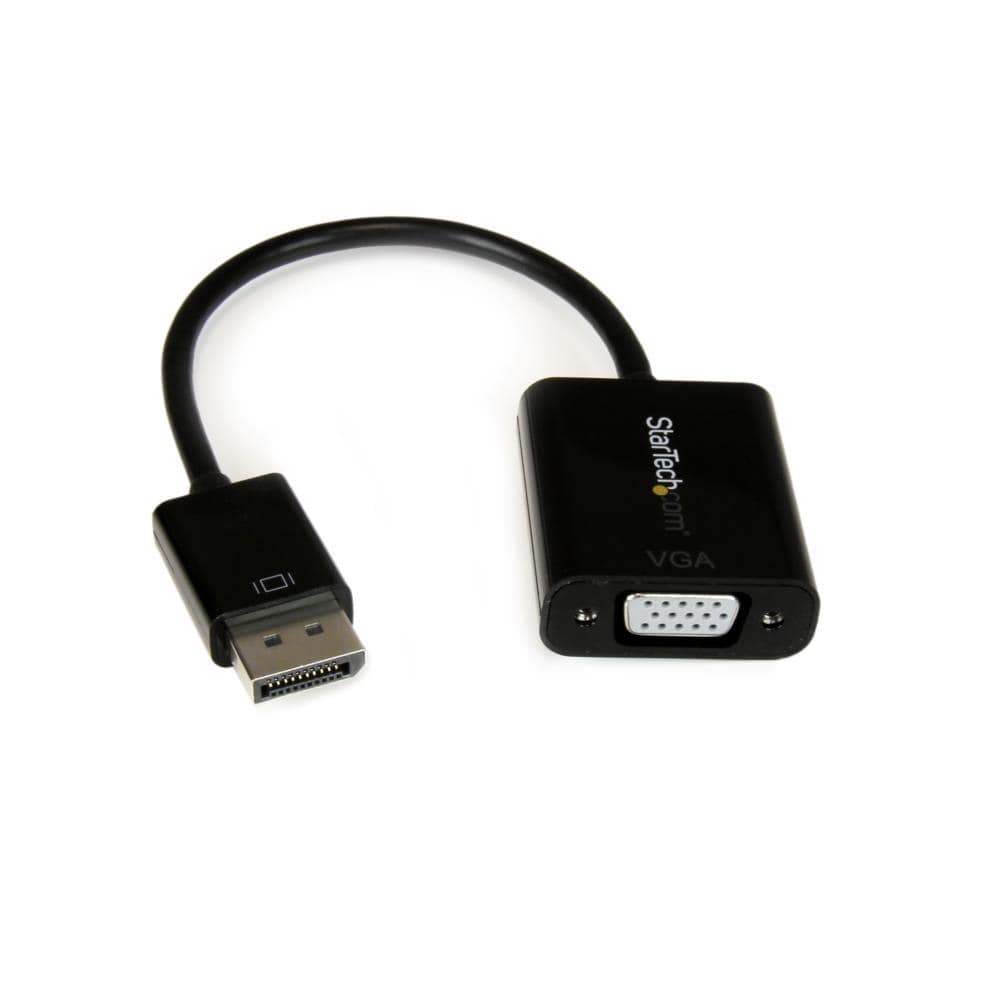 StarTech.com Ltd. DisplayPort 1.2-VGA ディスプレイアダプター/5個入り/1080p/アクティブ変換/DPオス・VGAメス/ブラック DP2VGA3X5