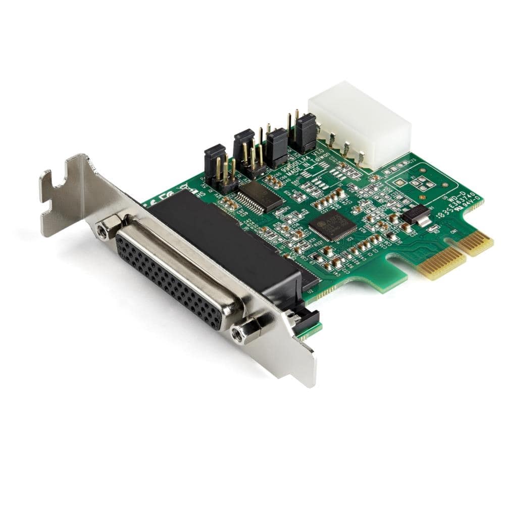 StarTech.com Ltd. RS232シリアルアダプタカード/4ポート/PCI Express x1/PCIe RS232シリアルホストコントローラカード/PCIe-シリアルDB9カード/16950 UART内蔵/ロープロファイル拡張カード/Windows & Linux PEX4S953LP
