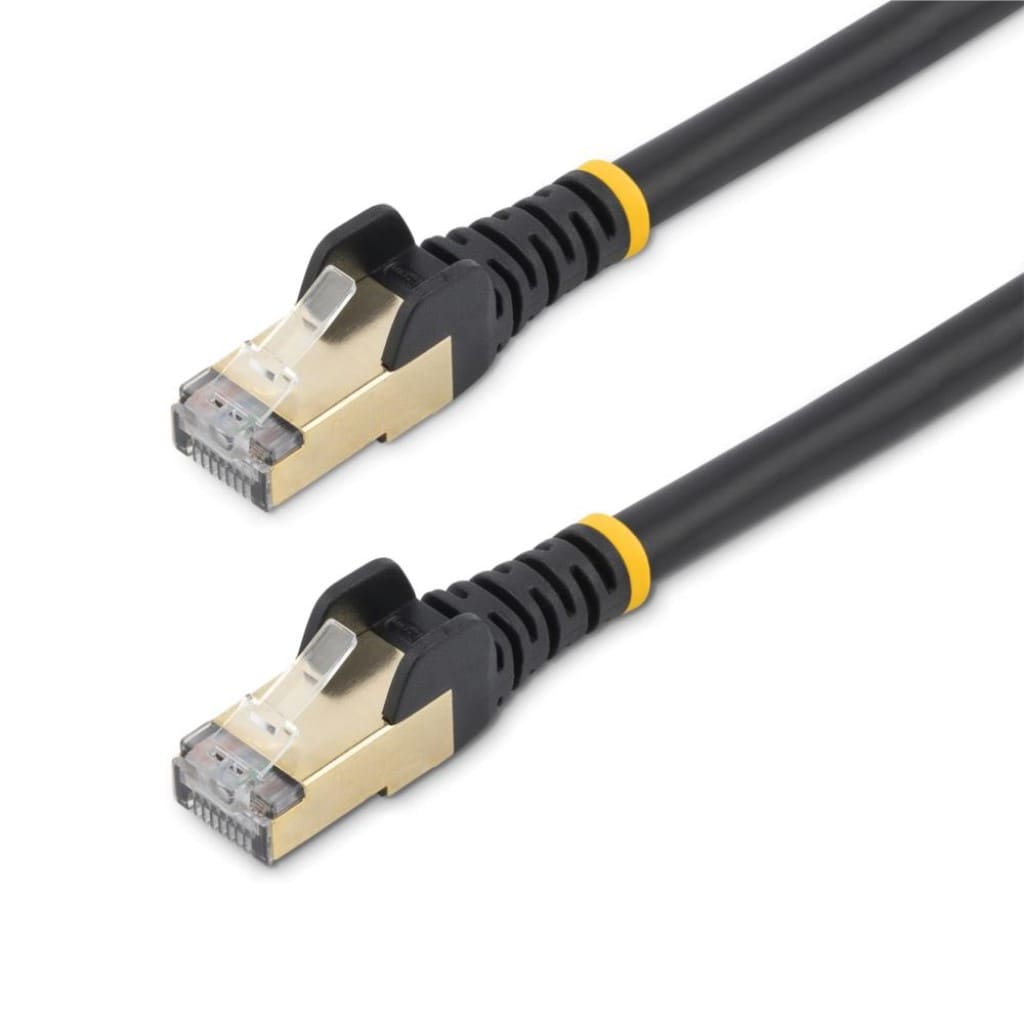 StarTech.com Ltd. カテゴリー6a LANケーブル 10m ブラック ツメ折れ防止RJ45コネクタ CAT6aイーサネットケーブル 6ASPAT10MBK