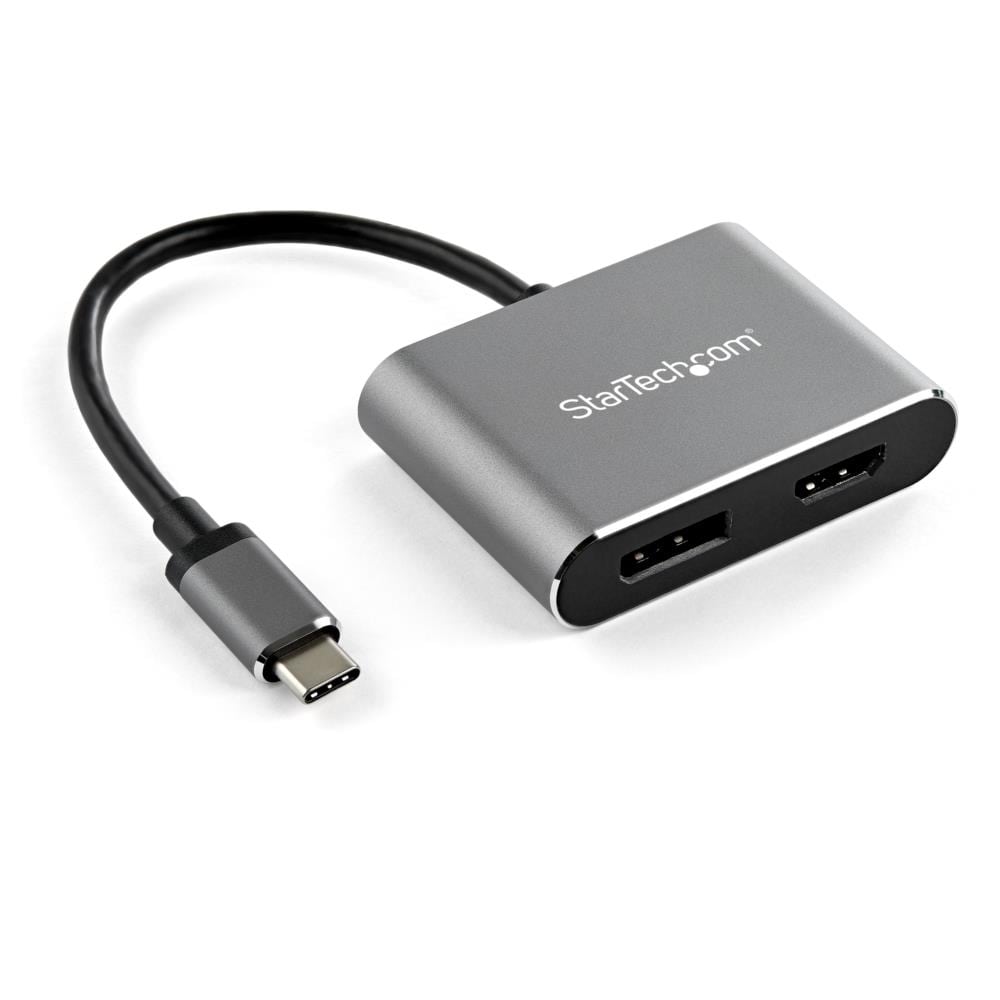 StarTech.com Ltd. USB-C-DisplayPort/HDMI変換アダプタ 4K/60Hz対応 USB Type-C接続HDMI/ディスプレイポート 2 in 1アダプタ CDP2DPHD