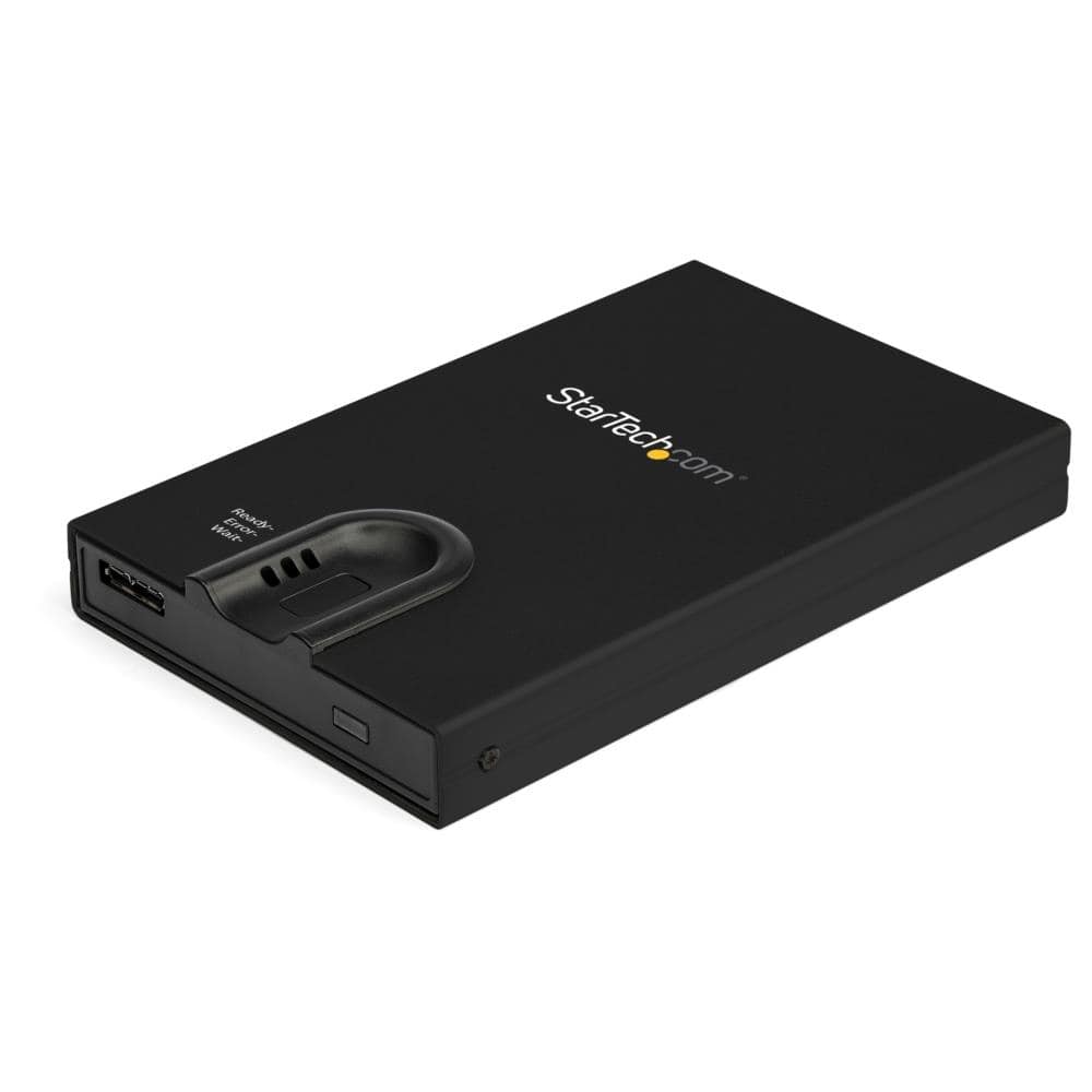 StarTech.com Ltd. 外付け2.5インチHDD/SSDケース 指紋認証機能 SATA対応ハードディスクケース USB-C/USB-A対応機器と接続 S251BMU3FP