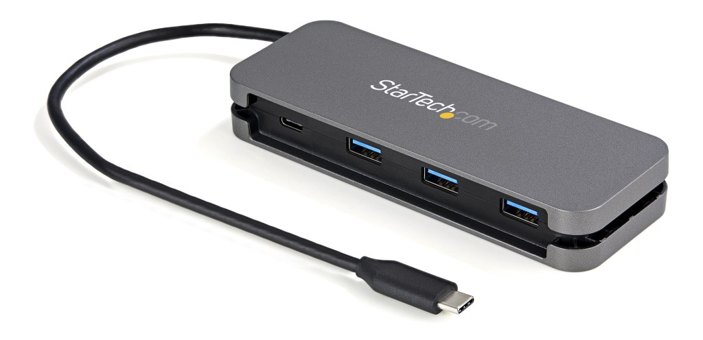 StarTech.com Ltd. 4ポートUSB-Cハブ/1x USB-C & 3x USB-A/5Gbps USB 3.2/3.1 Gen 1準拠Type-Cハブ/バスパワー対応/28.5cmケーブル HB30CM3A1CB